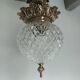 Art Nouveau ceiling chandelier