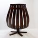 Vintage swivel armchair 1970 by Hans Brattrud for Hove Möbler