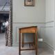 Antique wooden desk for children (renovated)
