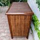 Vintage rattan chest of drawers