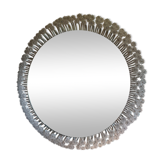 Miroir rond par Emil Stejnar pour Rupert Nikoll, 1960