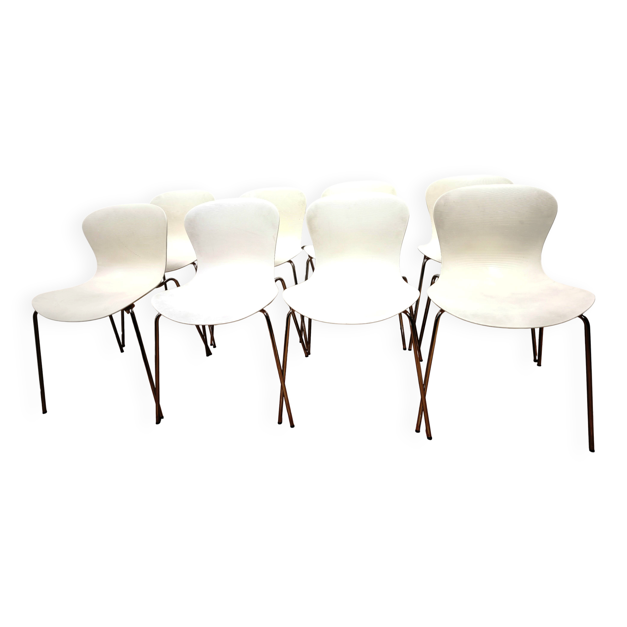 Set of 8 NAP KS50 chairs, Fritz Hansen