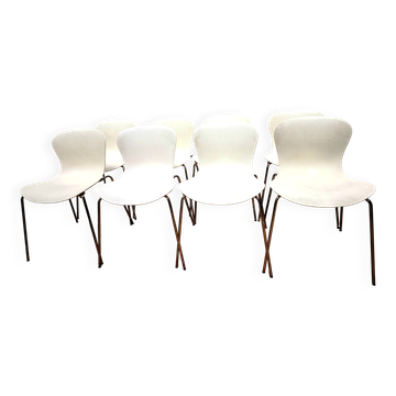 Set of 8 NAP KS50 chairs, Fritz Hansen