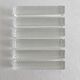 6 crystal knife rests with diamond point