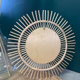 Mirror sun rattan 56cm