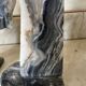 Pair of vintage marble horse head bookends