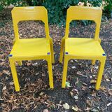 Pair of Altaïr chairs by Henry Massonnet