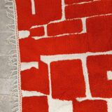 Beni Ourain rug, handmade Moroccan rug 150/250cm