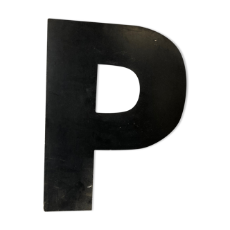 Black letter "P"
