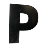 Black letter "P"