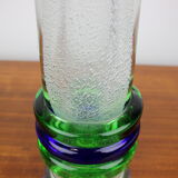 Art Glass Vase by Pavel Jezek for Skrdlovice Glassworks,1975s