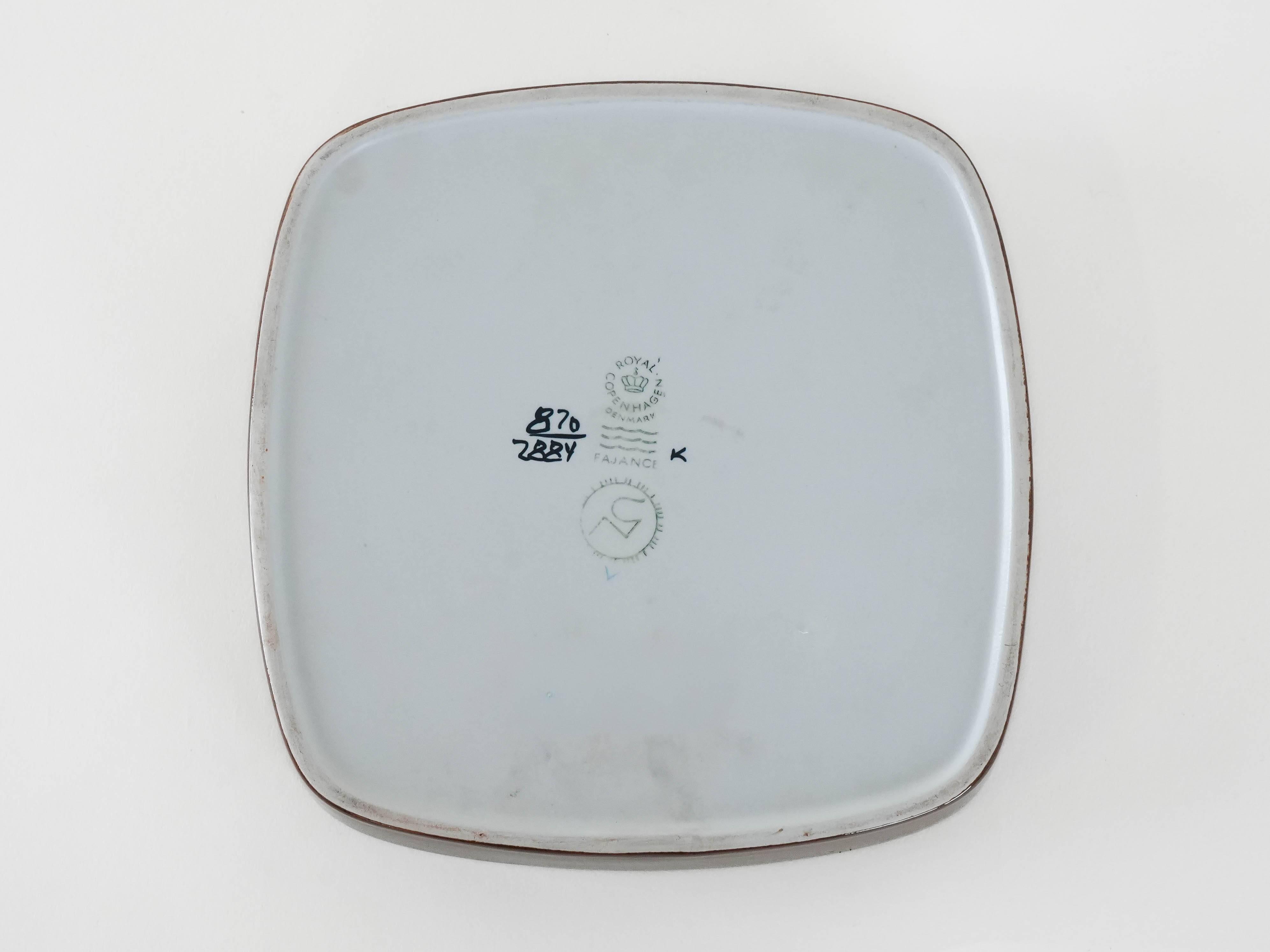 Baca ceramic bowl, Danish design, 1970s, manufacturer: Royal Copenhagen, de