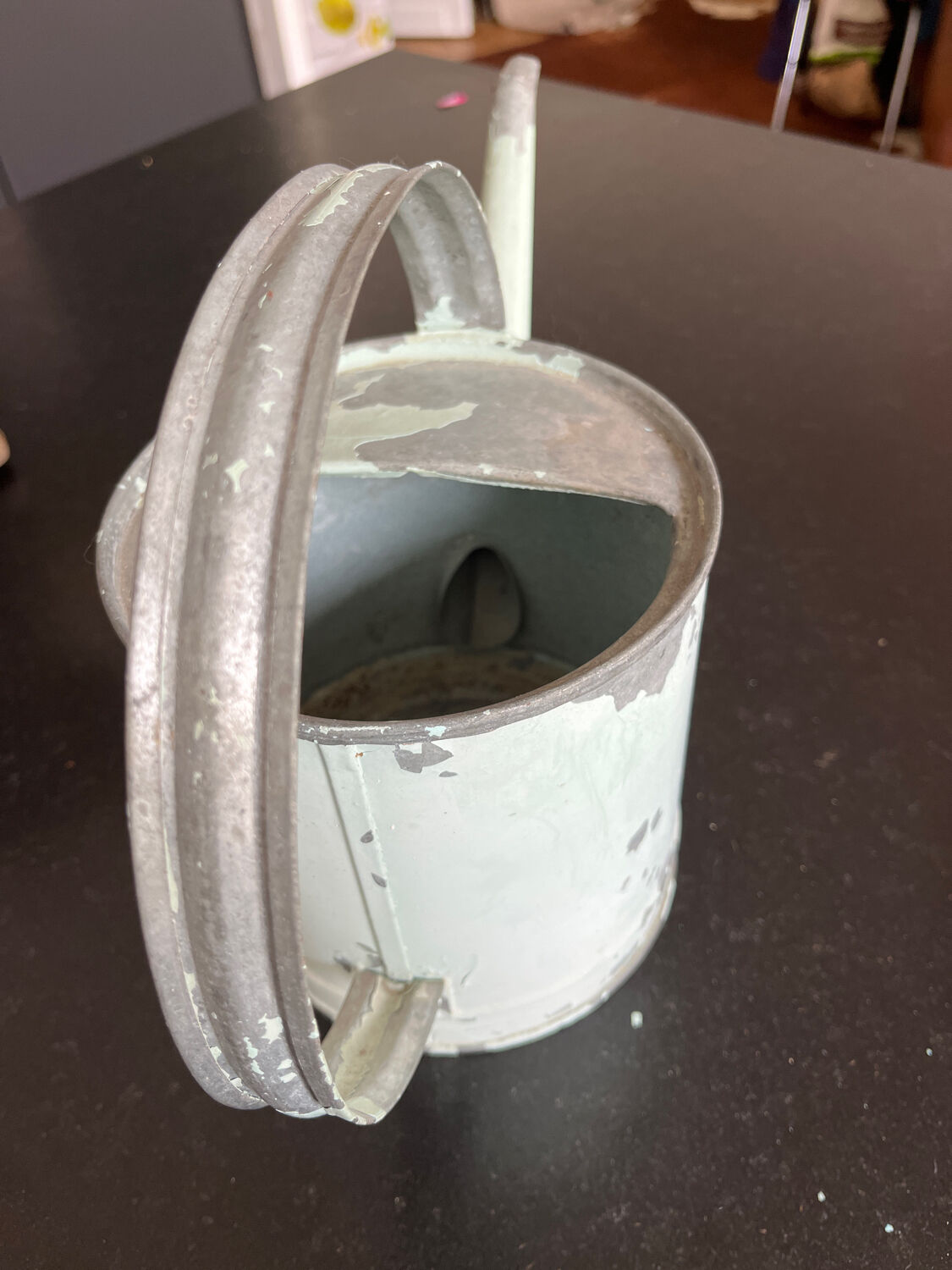 Zinc watering can