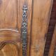 Paire de portes de placard style Louis XV en merisier massif