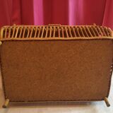 1960 rattan toy chest