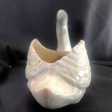 Cache pot en barbotine zoomorphe dans le style de Jérôme Massier 1850-1929 non signé