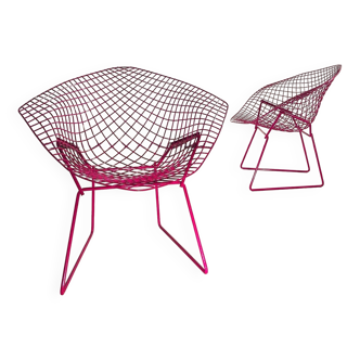 Paire de fauteuils Diamond ,design Harry Bertoia pour Knoll 1960