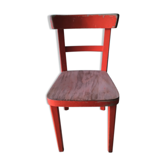 Chaise ancienne Bauman pour enfant