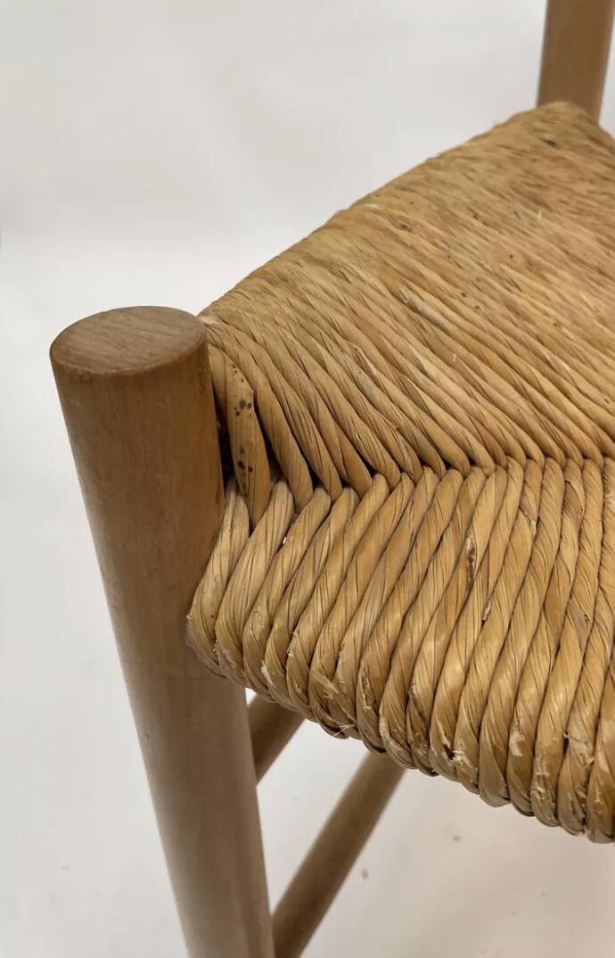 Vintage chair danish design papercord 60s dining chair