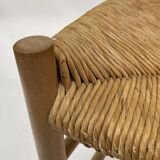 Vintage chair danish design papercord 60s dining chair