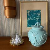 Mid-Century Modern Pine Veneer Wall Lamp by Translandia, Denmark 1960s