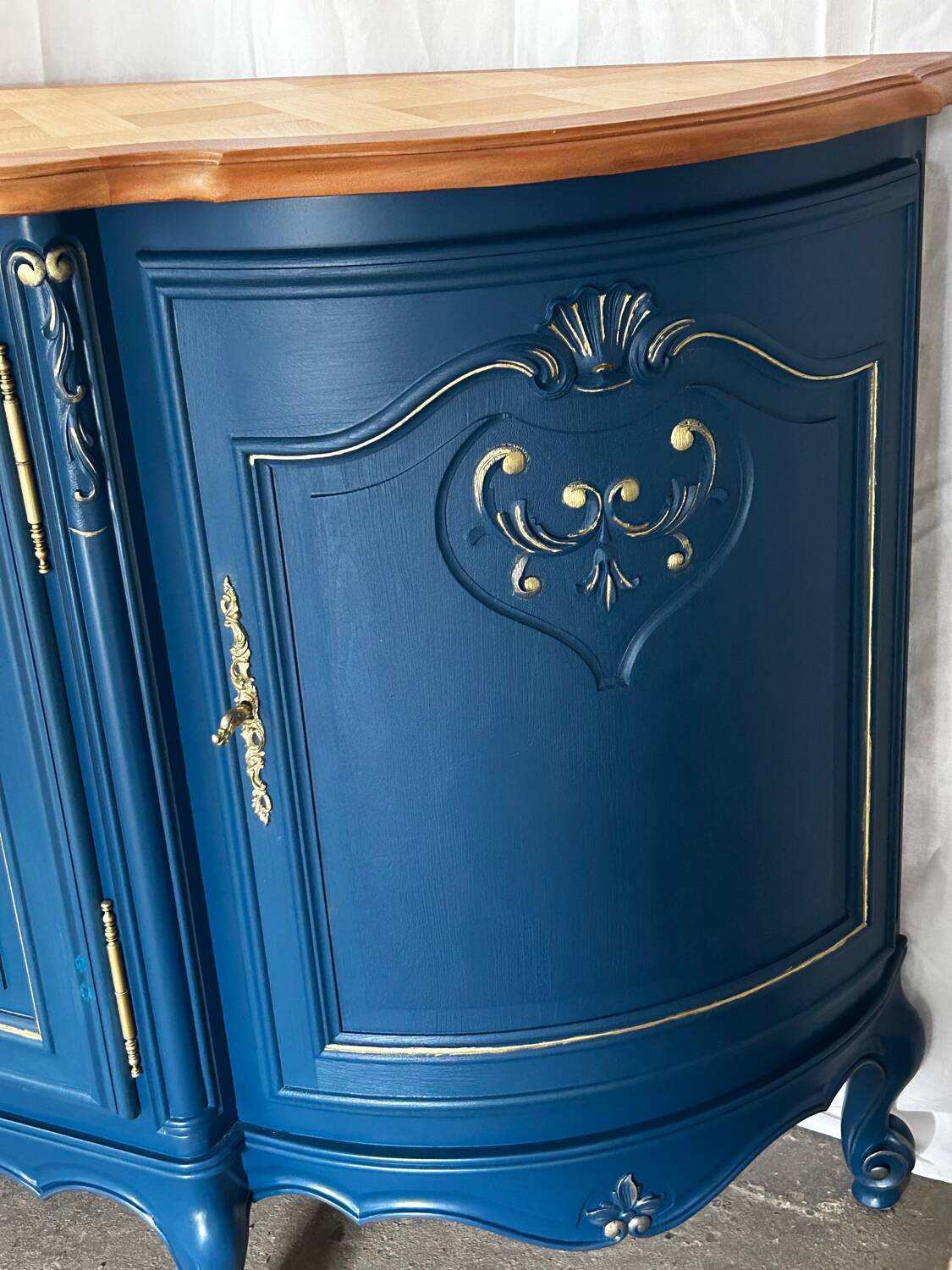 Regency cherry sideboard