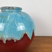 Vase boule en céramique par cab 1976
