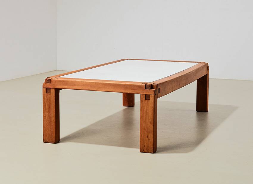 Table basse Pierre Chapo T18 pour Atelier Pierre Chapo France années 1960