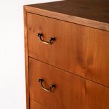Commode scandinave en noyer