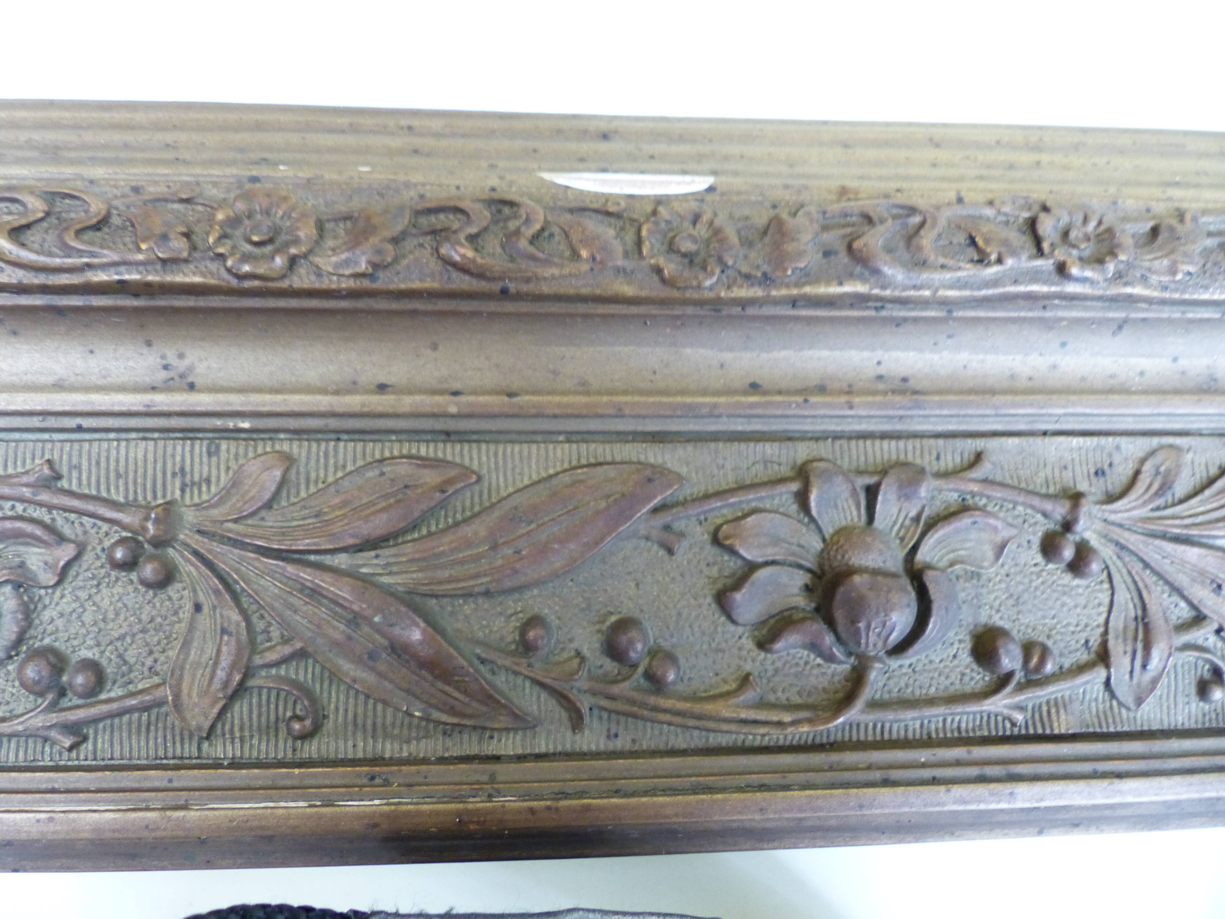 Ornate mirror 104x73cm