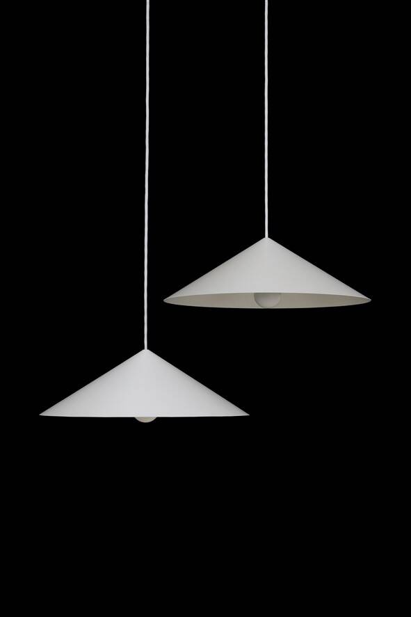 Postmodern Focus '1001' / 'Pendant No. 1' pendant lamp / Claus Bonderup / Torsten Thorup / 1970s / 1980s