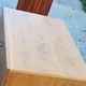 Vintage store chest of drawers in blond oak metal tube legs 4 drawers