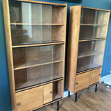 2 bibliothèques suédoises années 60