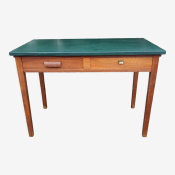 Bureau en chêne années 50