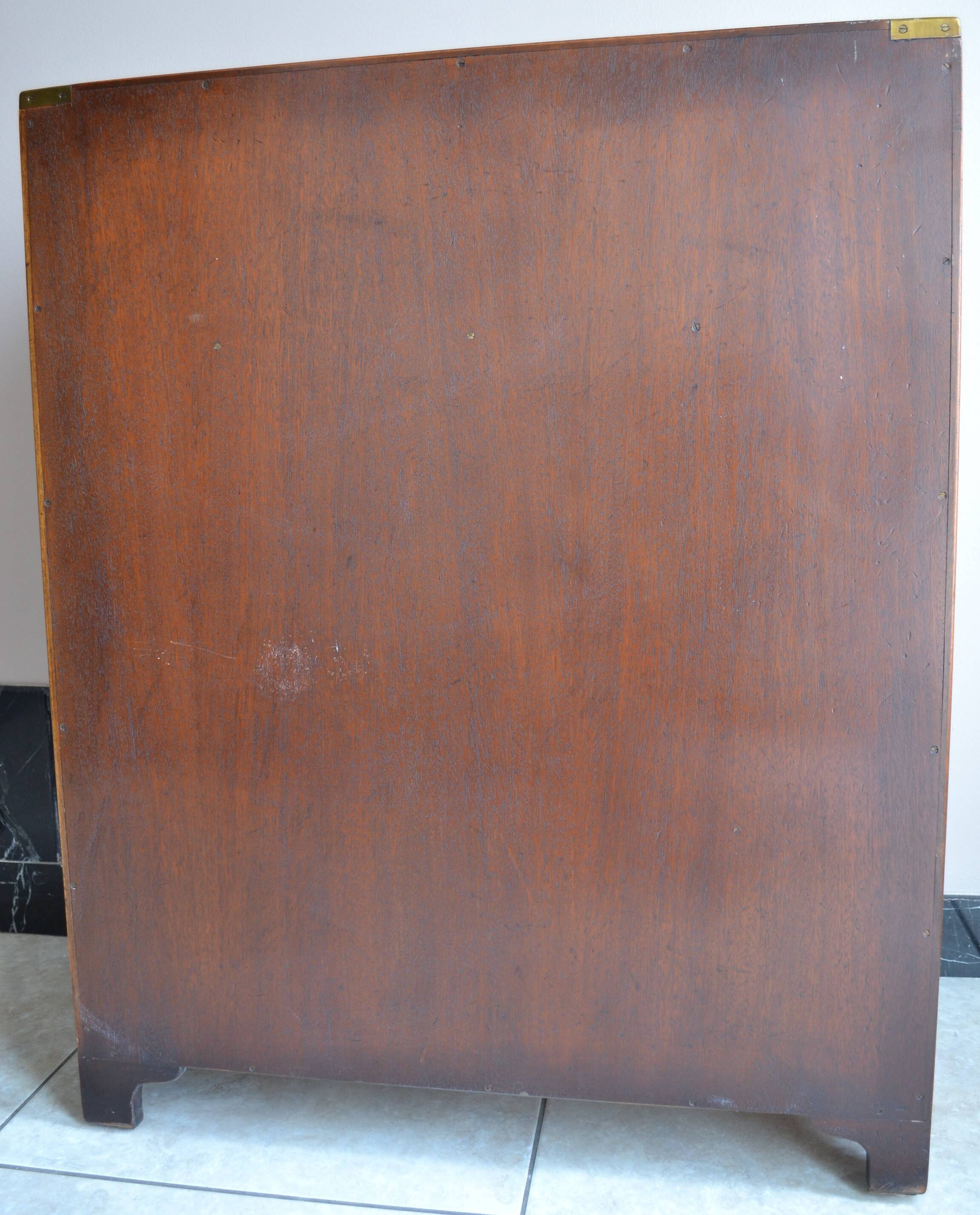 commode/secrétaire campagne militaire victorienne