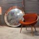 Miroir Convexe Industriel République Tchèque 1960