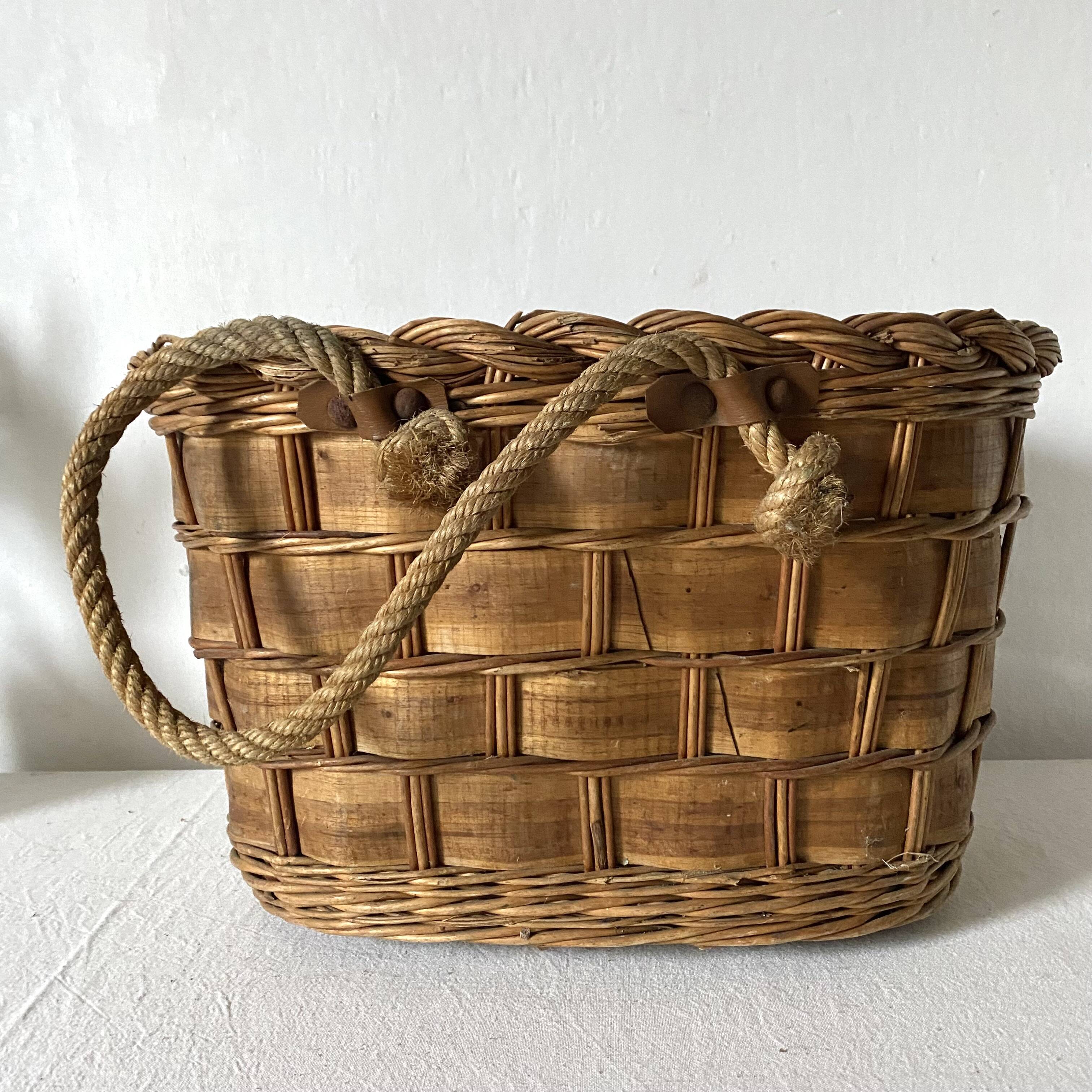 Vintage woven basket