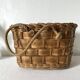 Panier tressé vintage