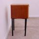 Mid-century bedside table by UP Závody, walnut nightstand with storage