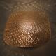 Gold glass ceiling lamp