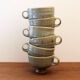 Gustave Tiffoche glazed stoneware cider set