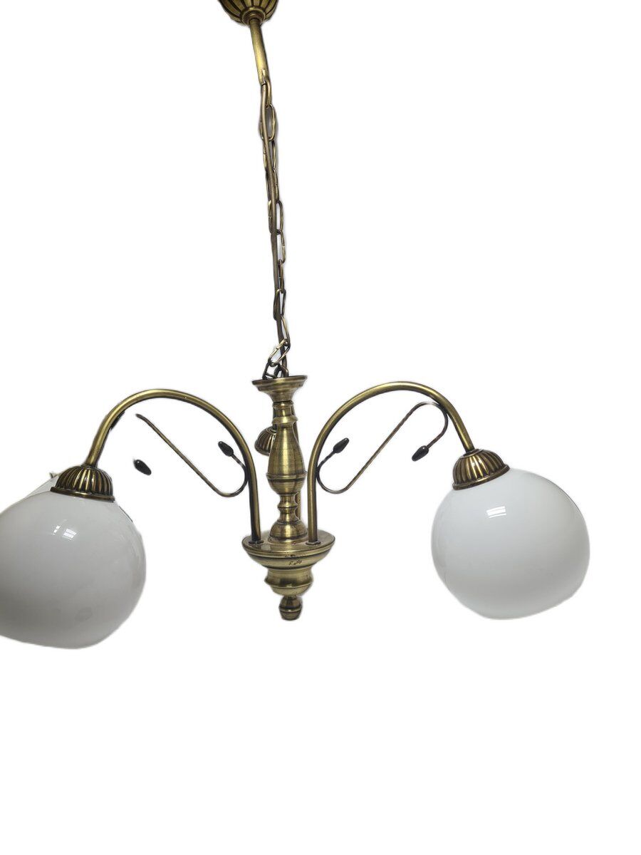 Vintage Art Nouveau chandelier, Poland, 1970s