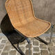 Italian rattan chair from the 1970s