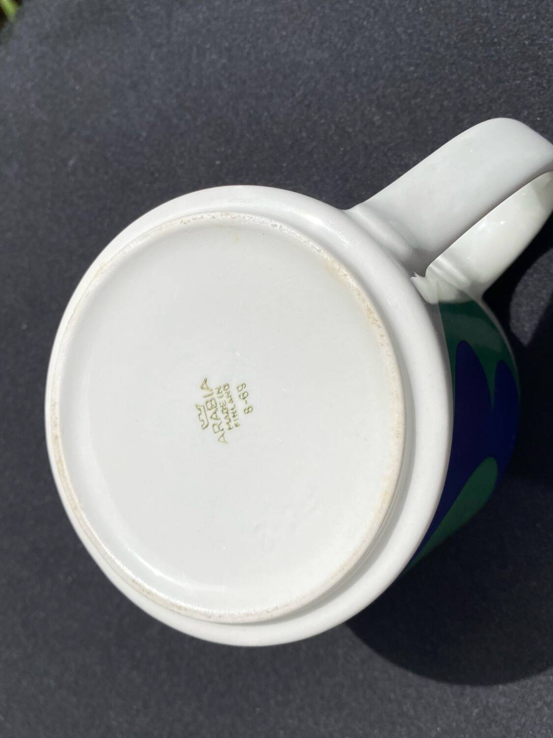 Arabia Finland milk jug pitcher Scandinavian design original vintage 60s