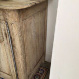 Nineteenth pickled oak sideboard