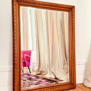 Antique mirror with bevelled glass