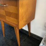 Vintage bedside compass feet