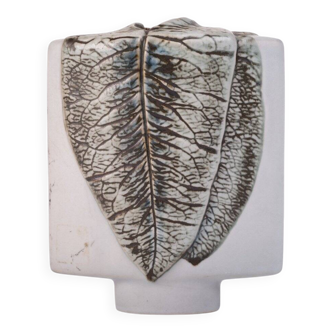Sculptural Leaf Vase Studio Line by Antje Bruggemann for Rosenthal, Germany, 1980s