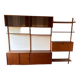 Étagère scandinave en teck modulable