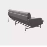 Fritz Hansen Lissoni Sofa - Grey Fiord / Stone/Stone (251)